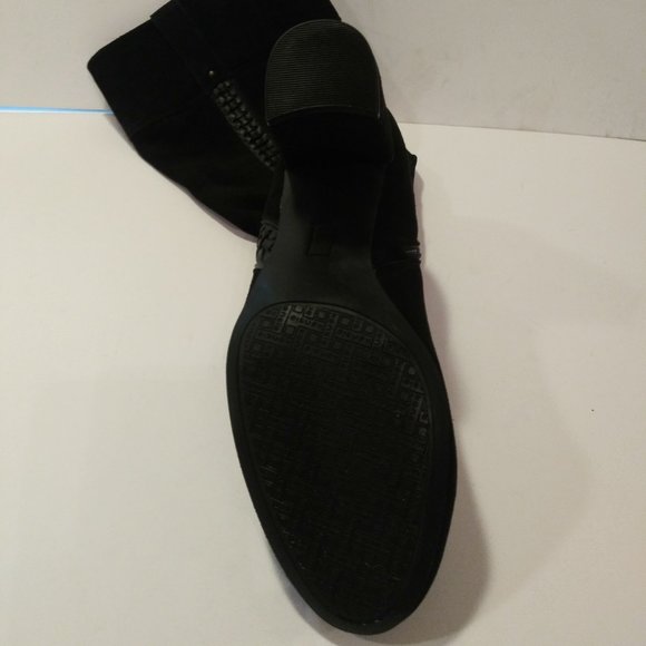 Kensie, black Suede tall Boots size 10M NWT - Picture 9 of 12